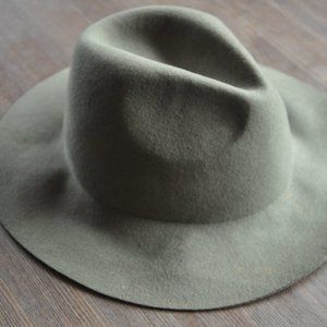Boho Felt Fedora